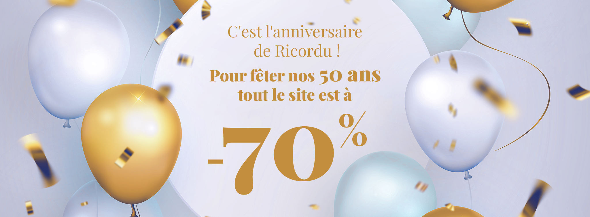 -70% sur tout le site !
